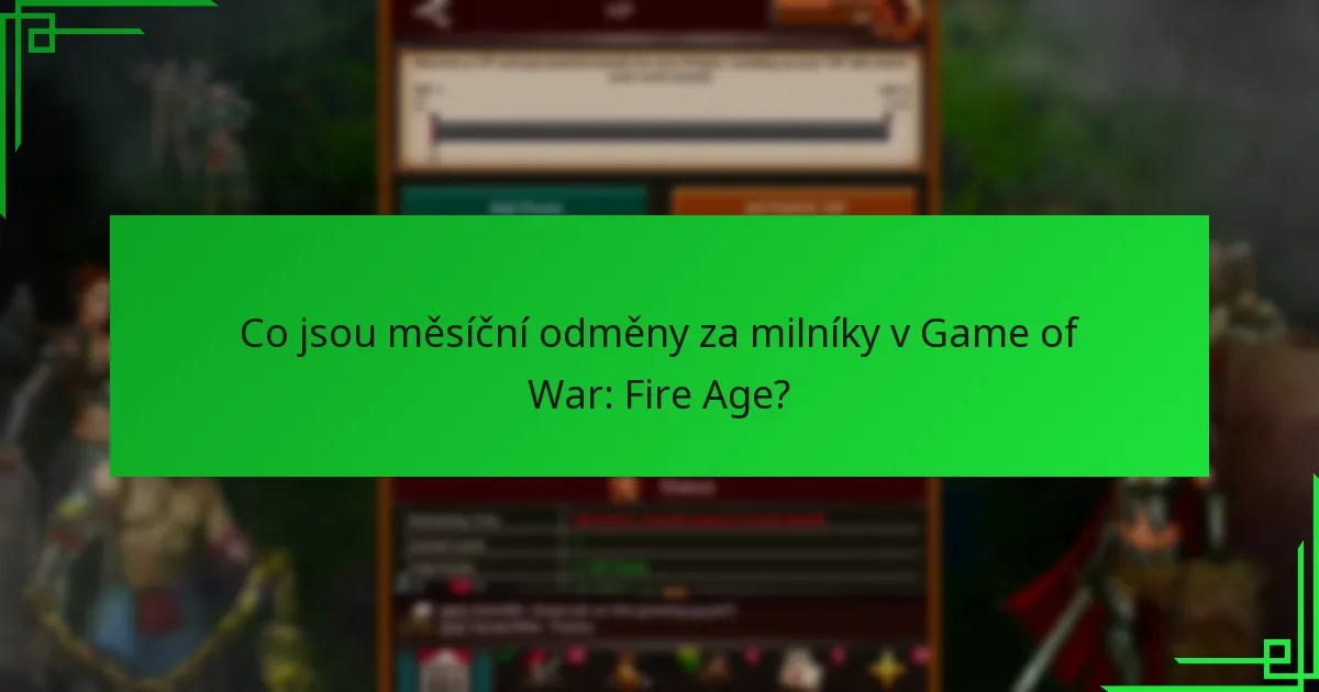 Jak jsou strukturovány měsíční odměny za milníky?