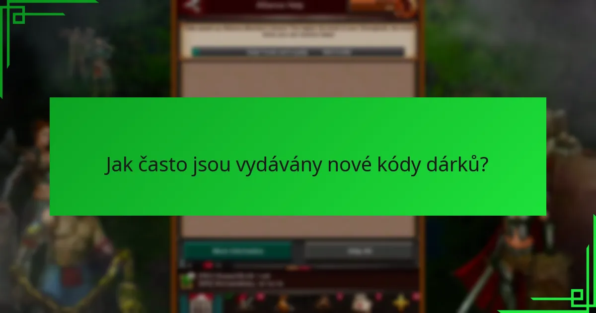 Jak vyměnit kódy dárků ve hře Game of War: Fire Age?