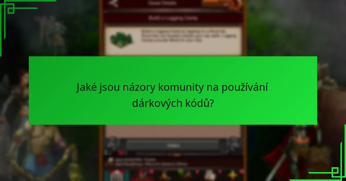 Jaké jsou názory komunity na používání dárkových kódů?