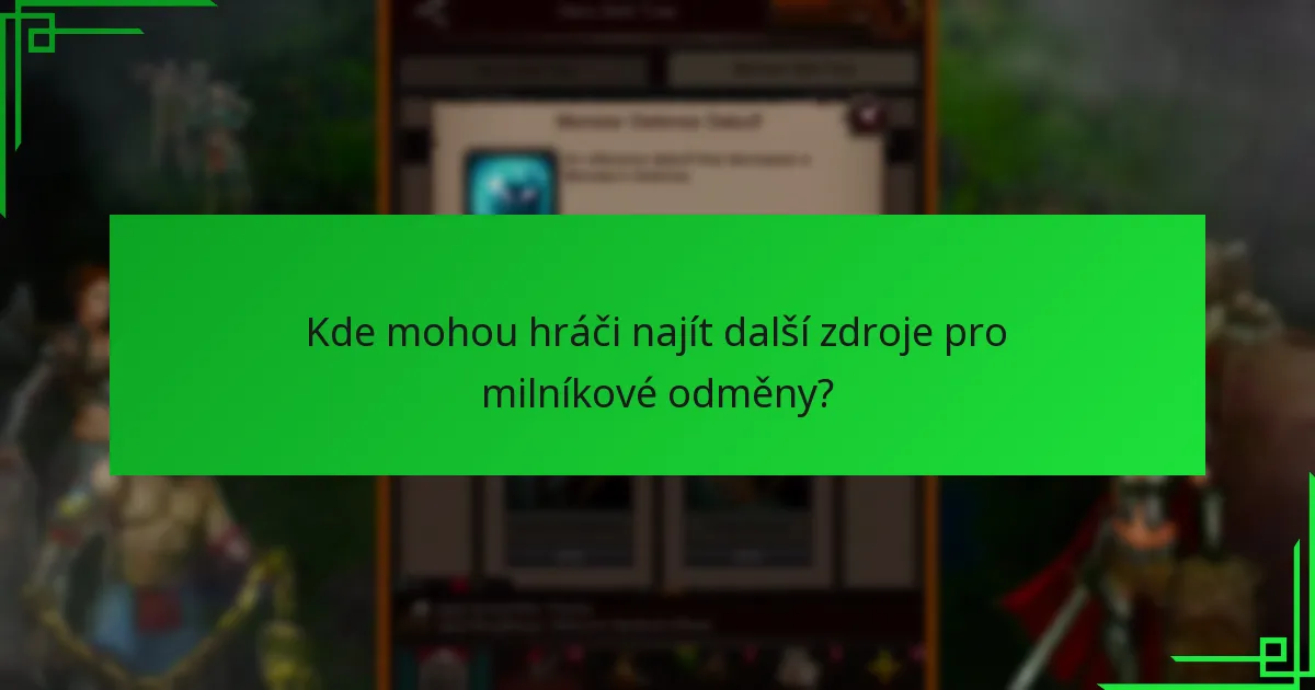 Kdy se milníkové odměny resetují nebo mění ve hře Game of War: Fire Age?